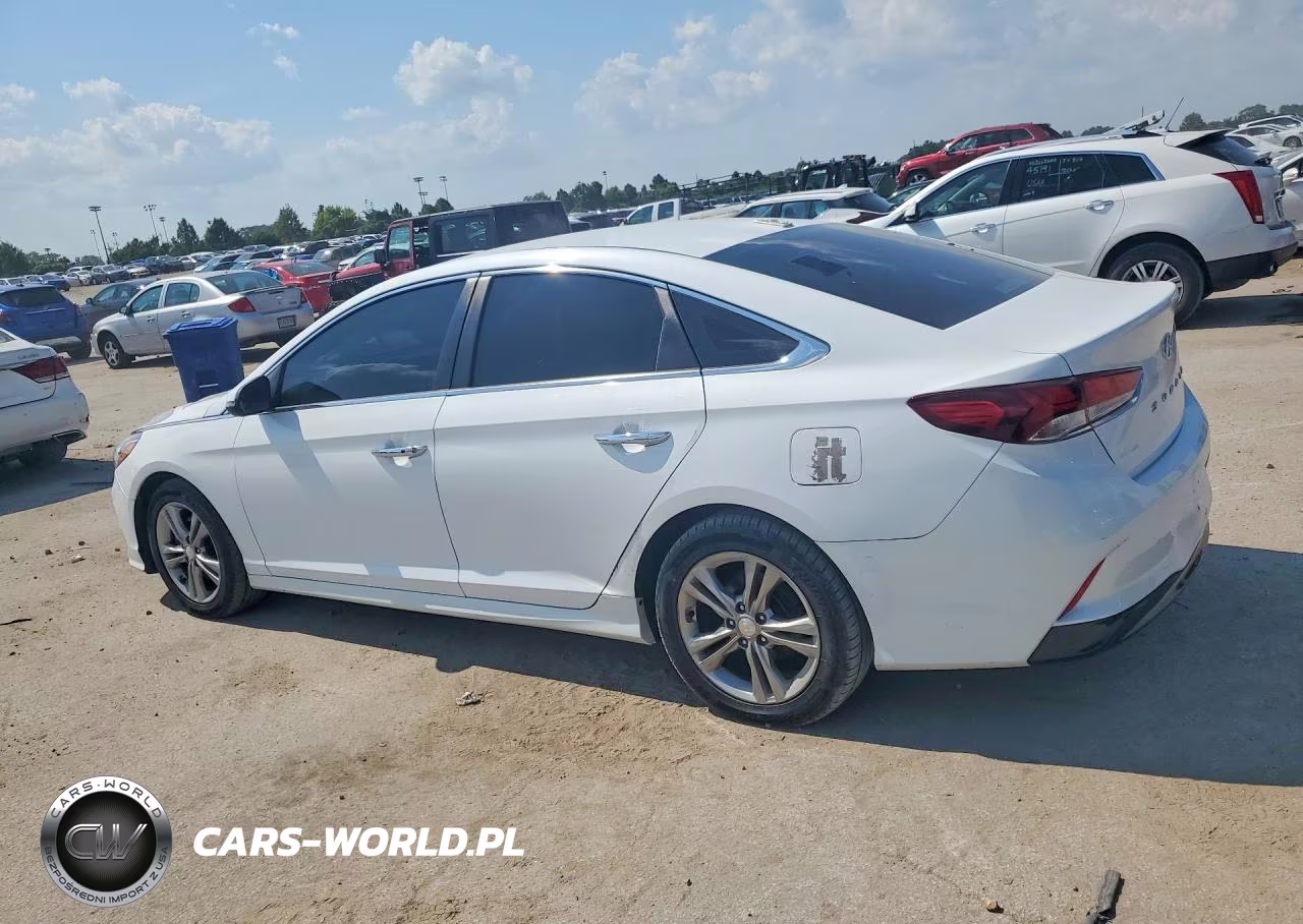 2018 Hyundai Sonata Sel VIN:5NPE34AF4JH606784 - 2
