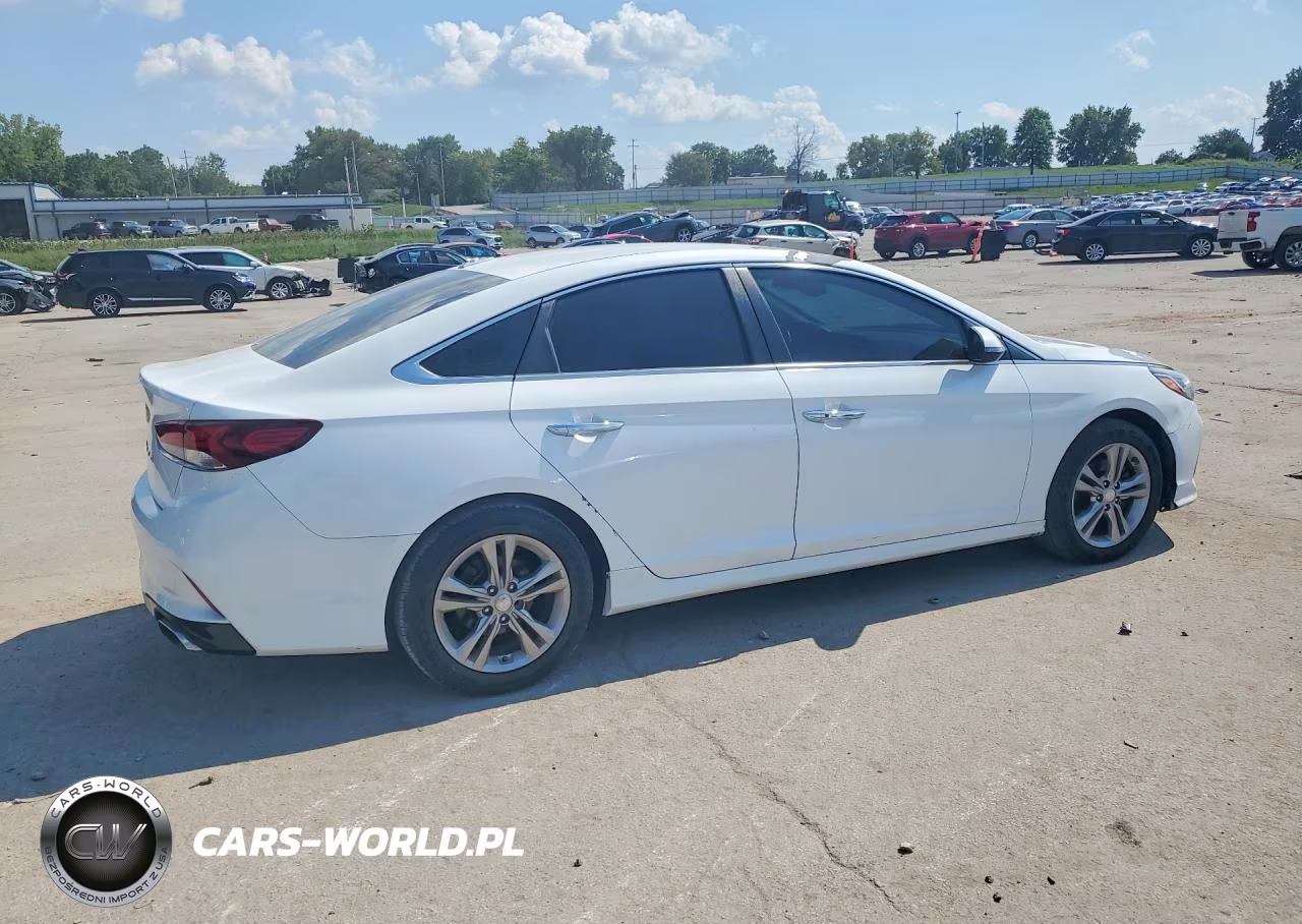 2018 Hyundai Sonata Sel VIN:5NPE34AF4JH606784 - 3