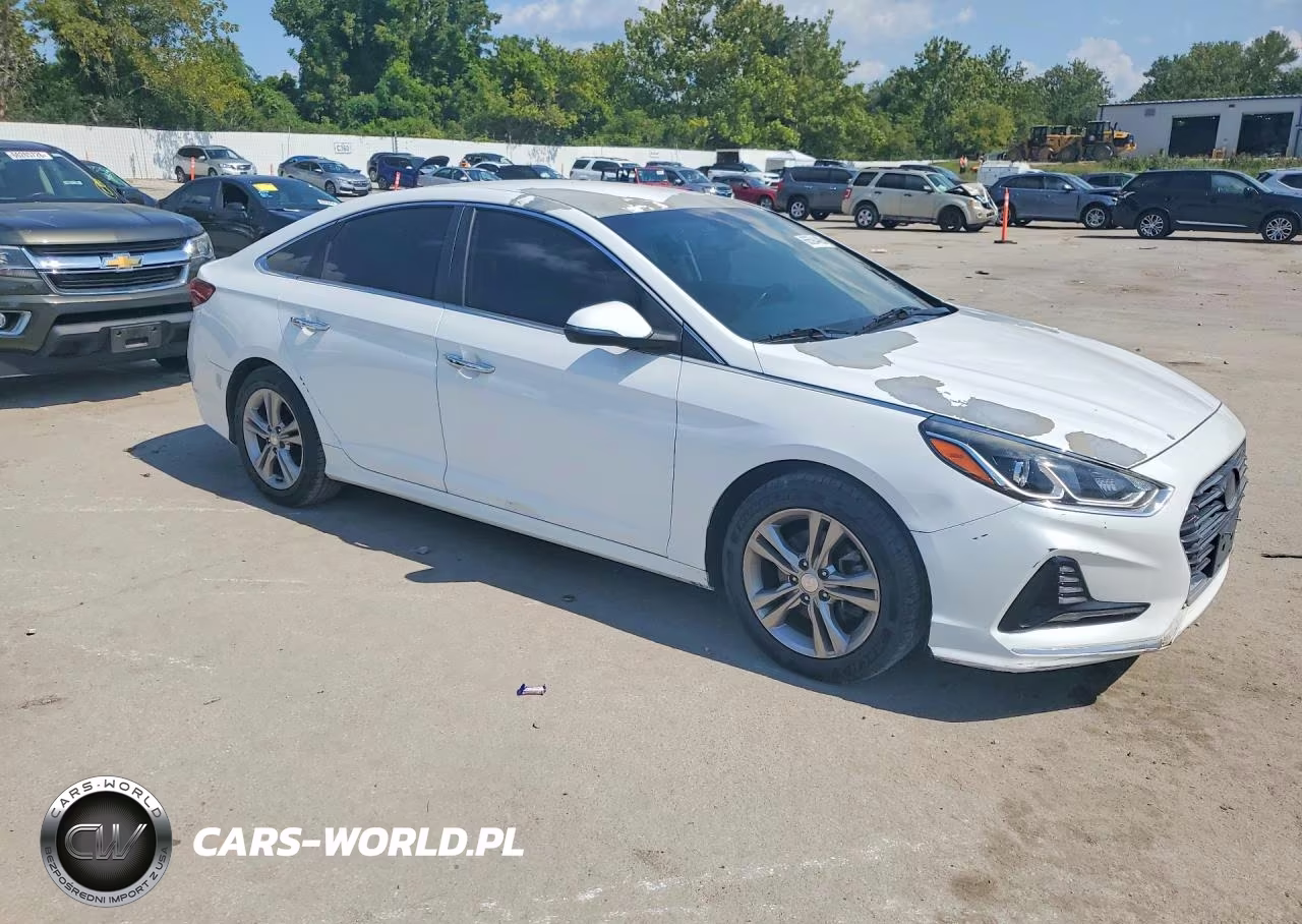 2018 Hyundai Sonata Sel VIN:5NPE34AF4JH606784 - 4