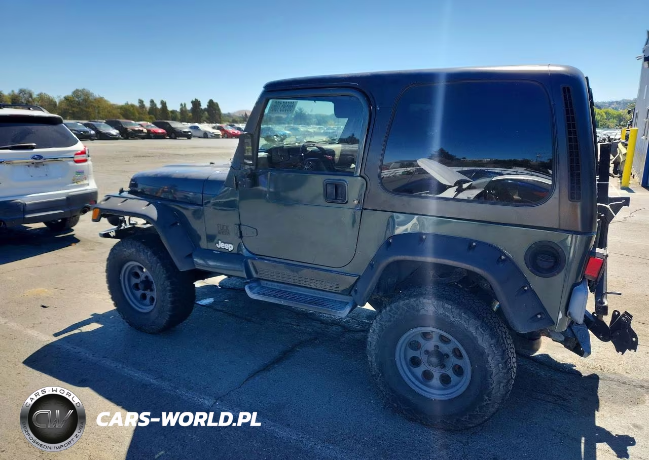 2002 Jeep Wrangler - Tj Sport VIN:1J4FA49S72P741950 - 2