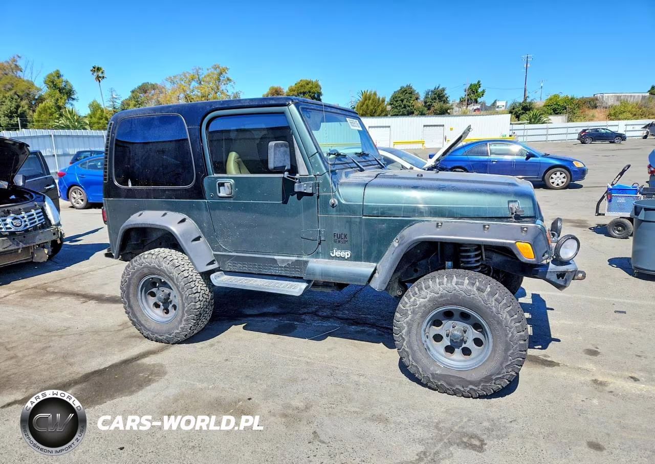2002 Jeep Wrangler - Tj Sport VIN:1J4FA49S72P741950 - 4