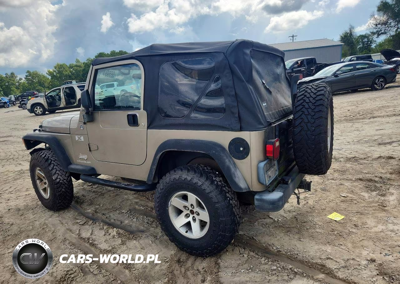 2005 Jeep Wrangler X VIN:1J4FA39S15P321664 - 2