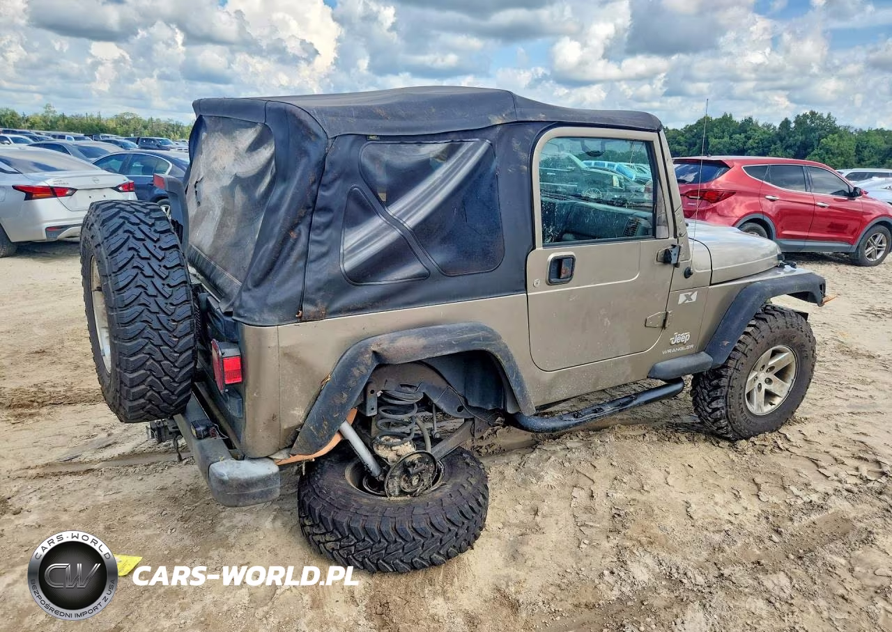 2005 Jeep Wrangler X VIN:1J4FA39S15P321664 - 3