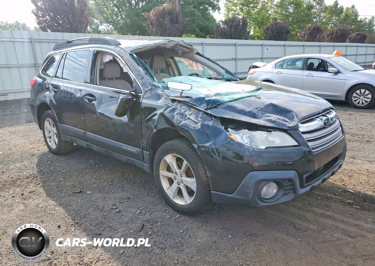2014 Subaru Outback 2.5I Premium VIN:4S4BRBCC2E3288301 - 4