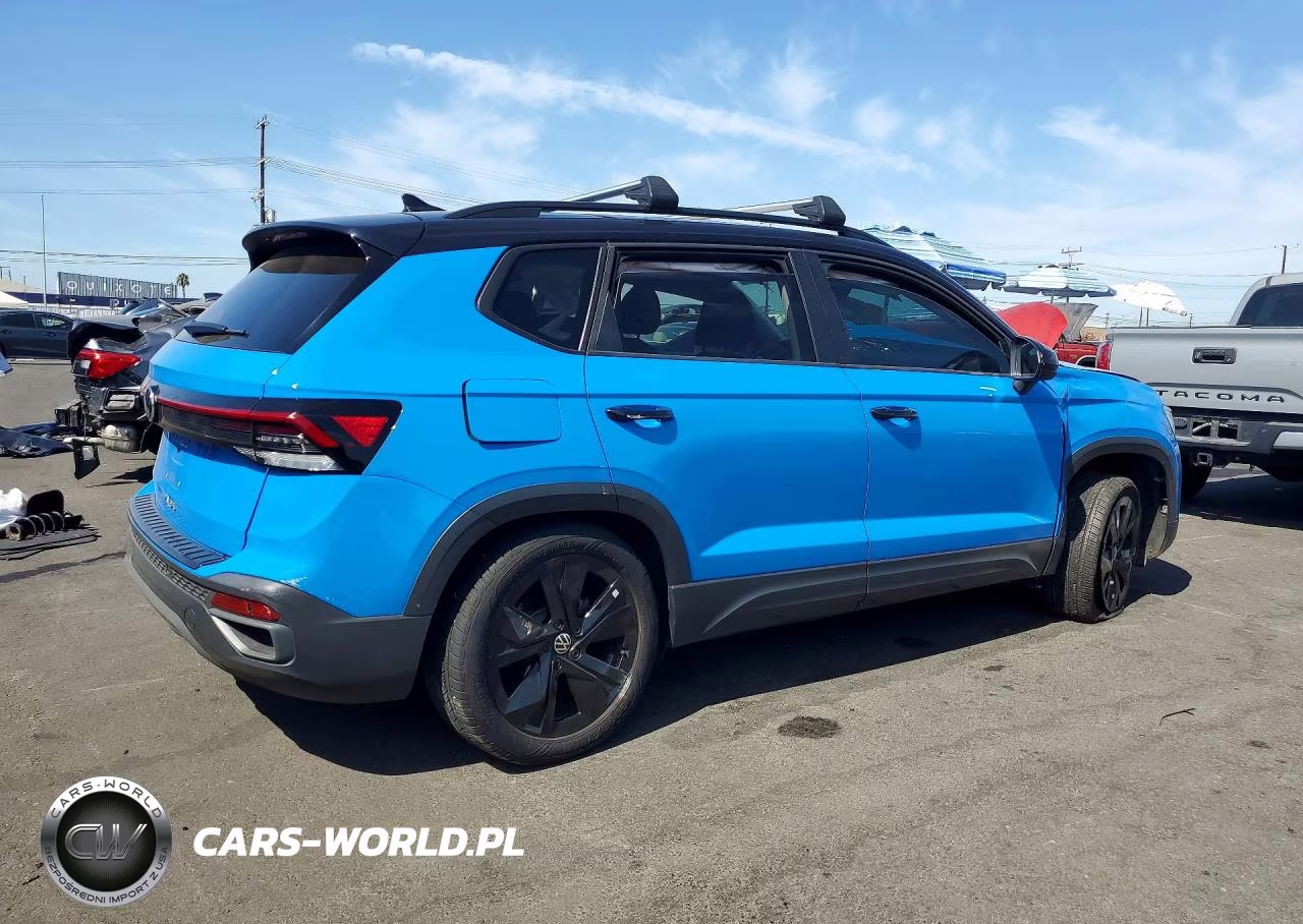 2025 Volkswagen Taos Se Black VIN:3VV3C7B29SM013116 - 3