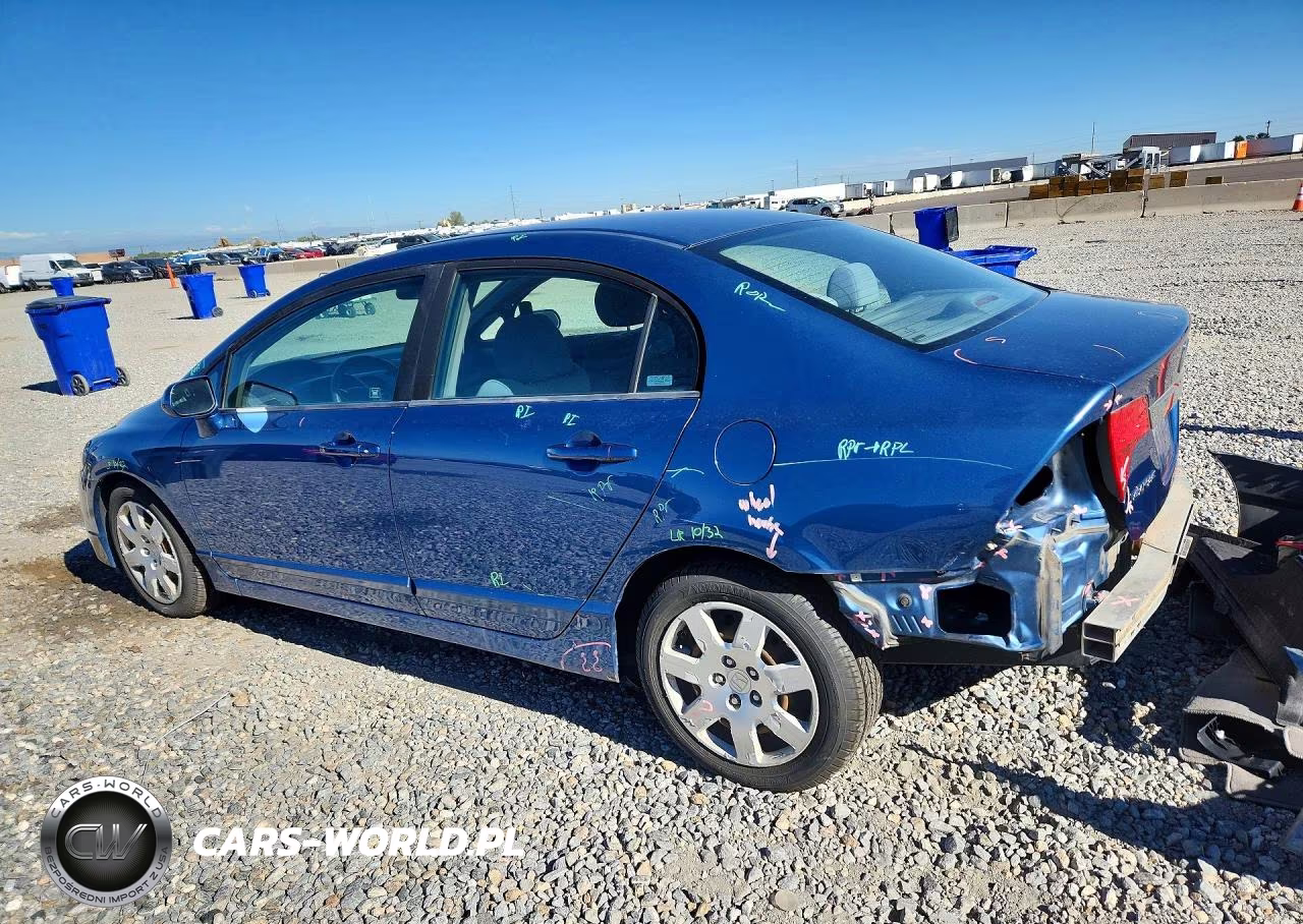 2009 Honda Civic Lx VIN:1HGFA16589L017934 - 2