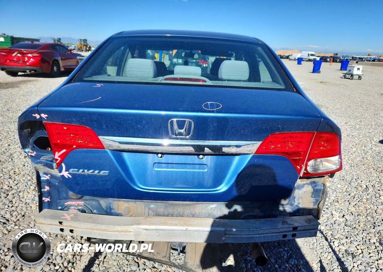 2009 Honda Civic Lx VIN:1HGFA16589L017934 - 6