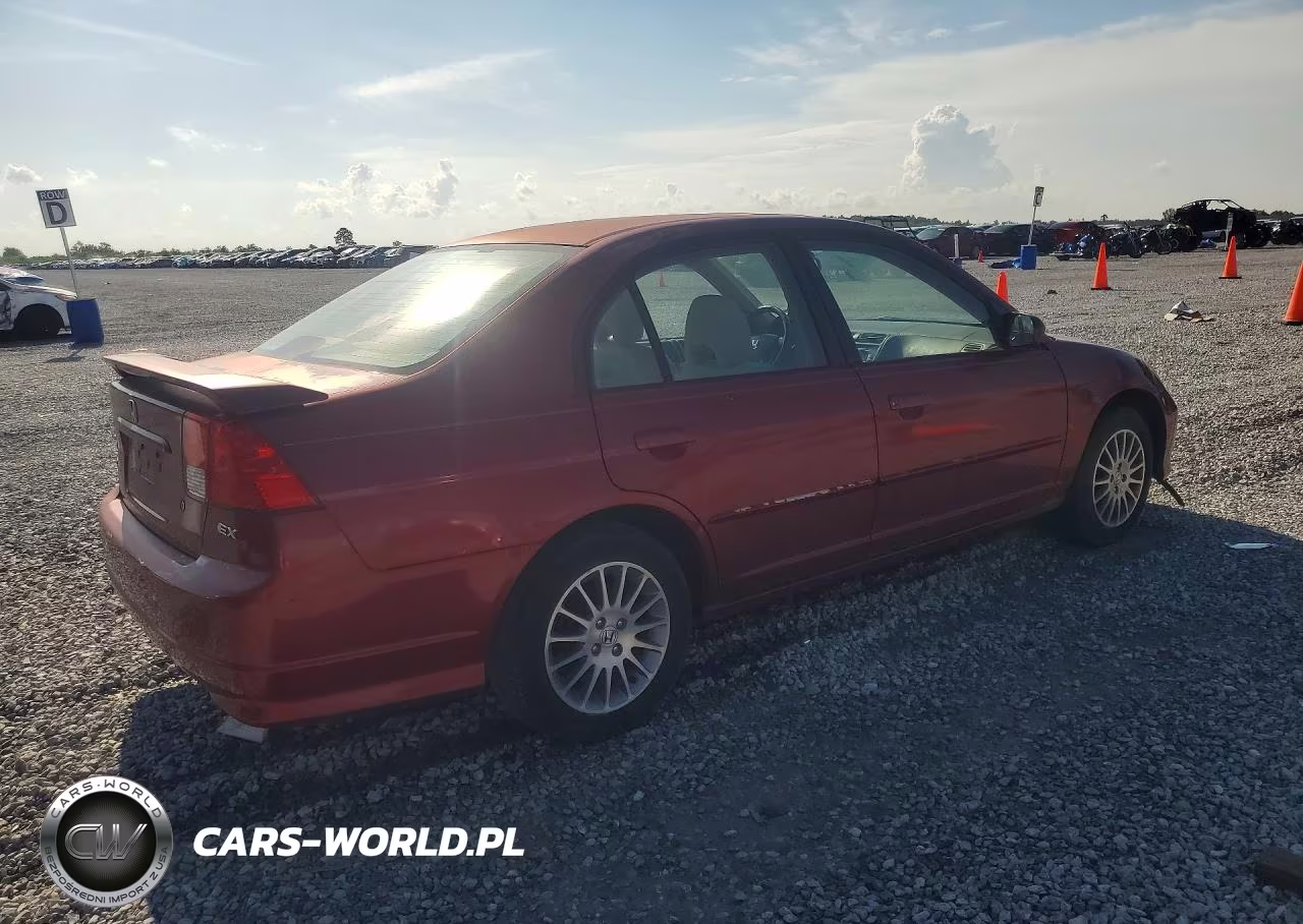 2005 Honda Civic Ex VIN:2HGES267X5H576604 - 3