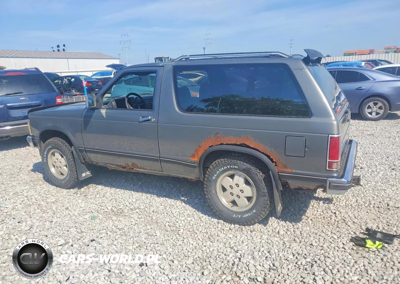 1989 Chevrolet Blazer S10 VIN:1GNCT18Z8K0103996 - 2