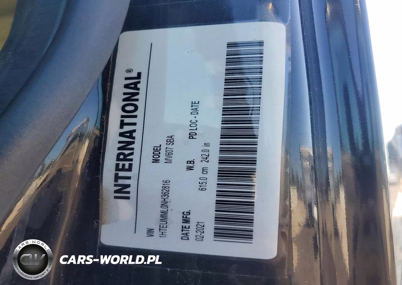 2022 International Mv607 VIN:1HTEUMML0NH362816 - 12