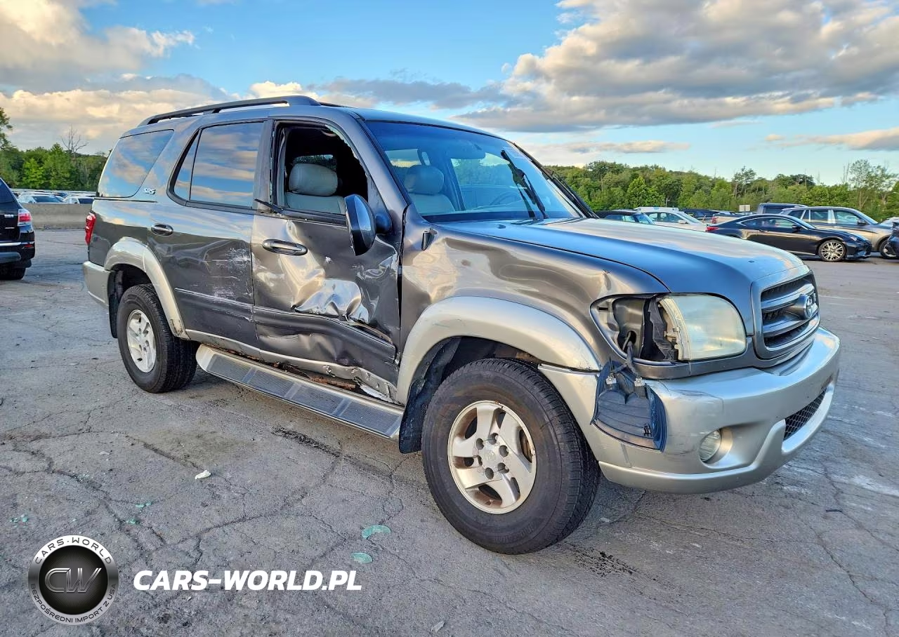 2003 Toyota Sequoia Sr5 VIN:5TDBT44A73S180945 - 4