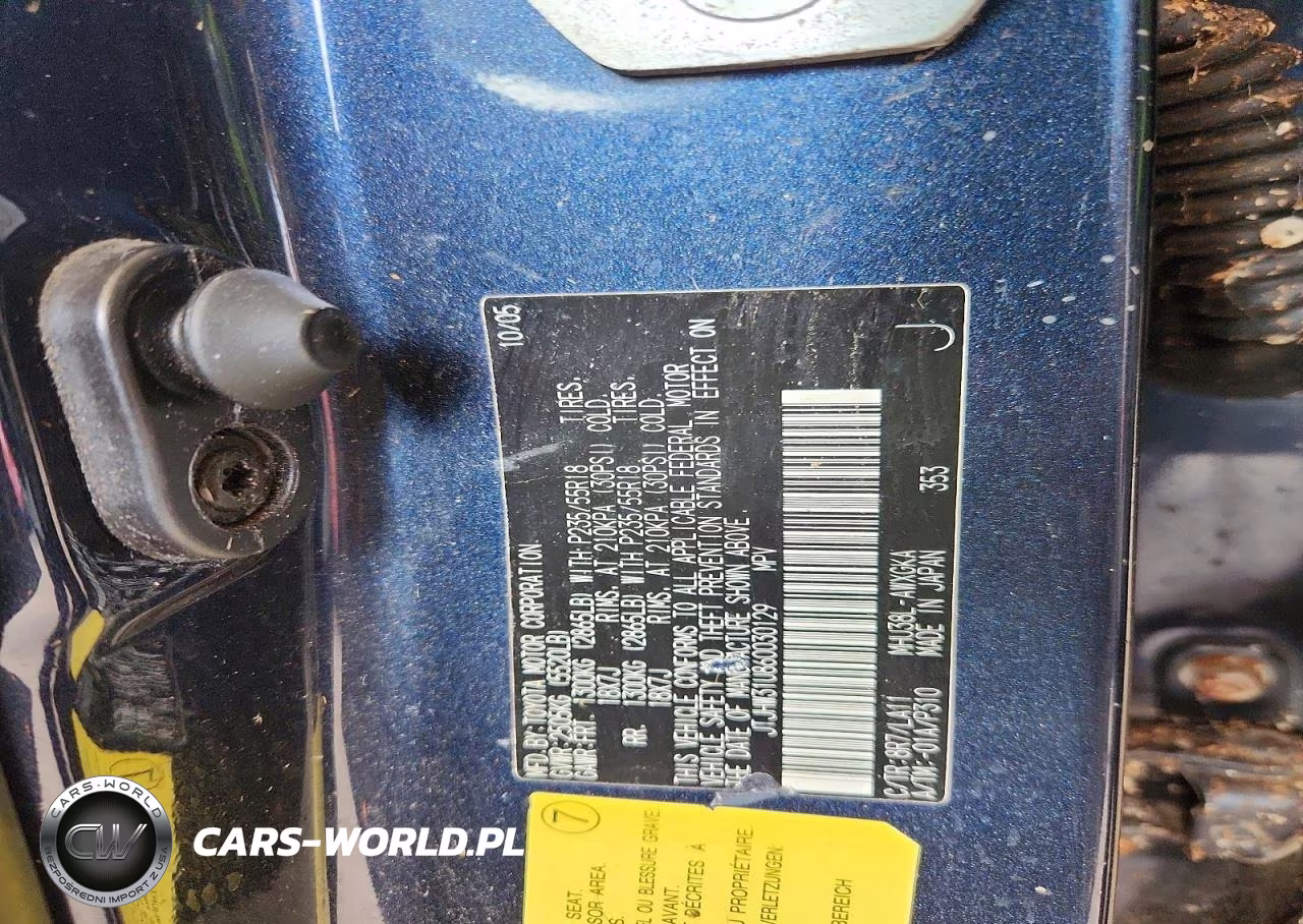 2006 Lexus Rx 400 VIN:JTJHW31U860030129 - 13