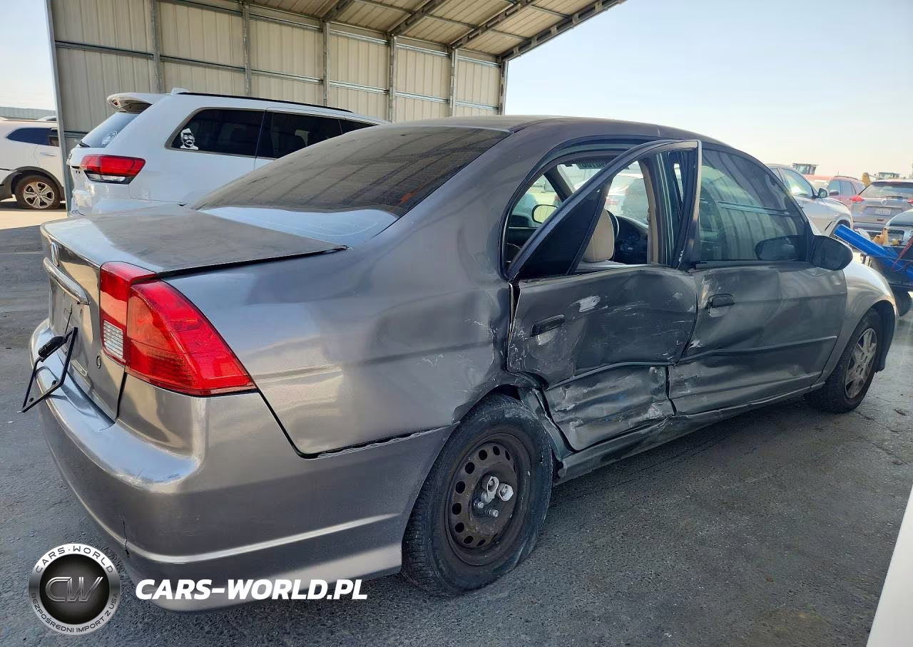 2004 Honda Civic Dx VIN:2HGES16414H587215 - 3