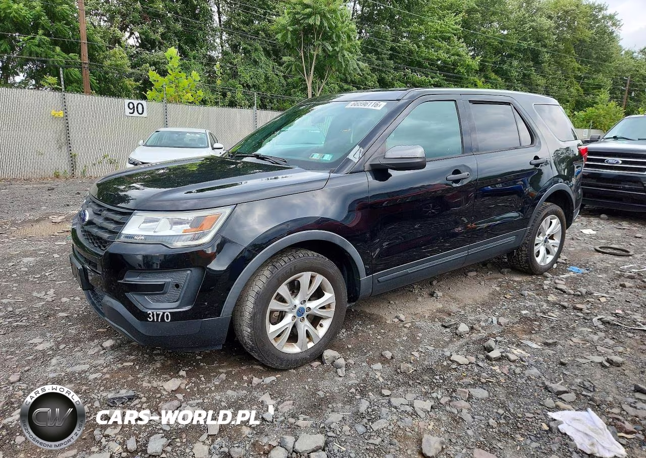 2018 Ford Explorer Police Interceptor VIN:1FM5K8AR0JGB68687 - 1