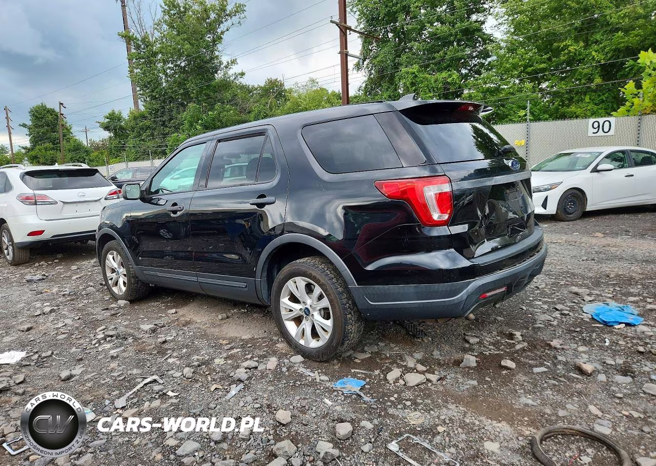 2018 Ford Explorer Police Interceptor VIN:1FM5K8AR0JGB68687 - 2