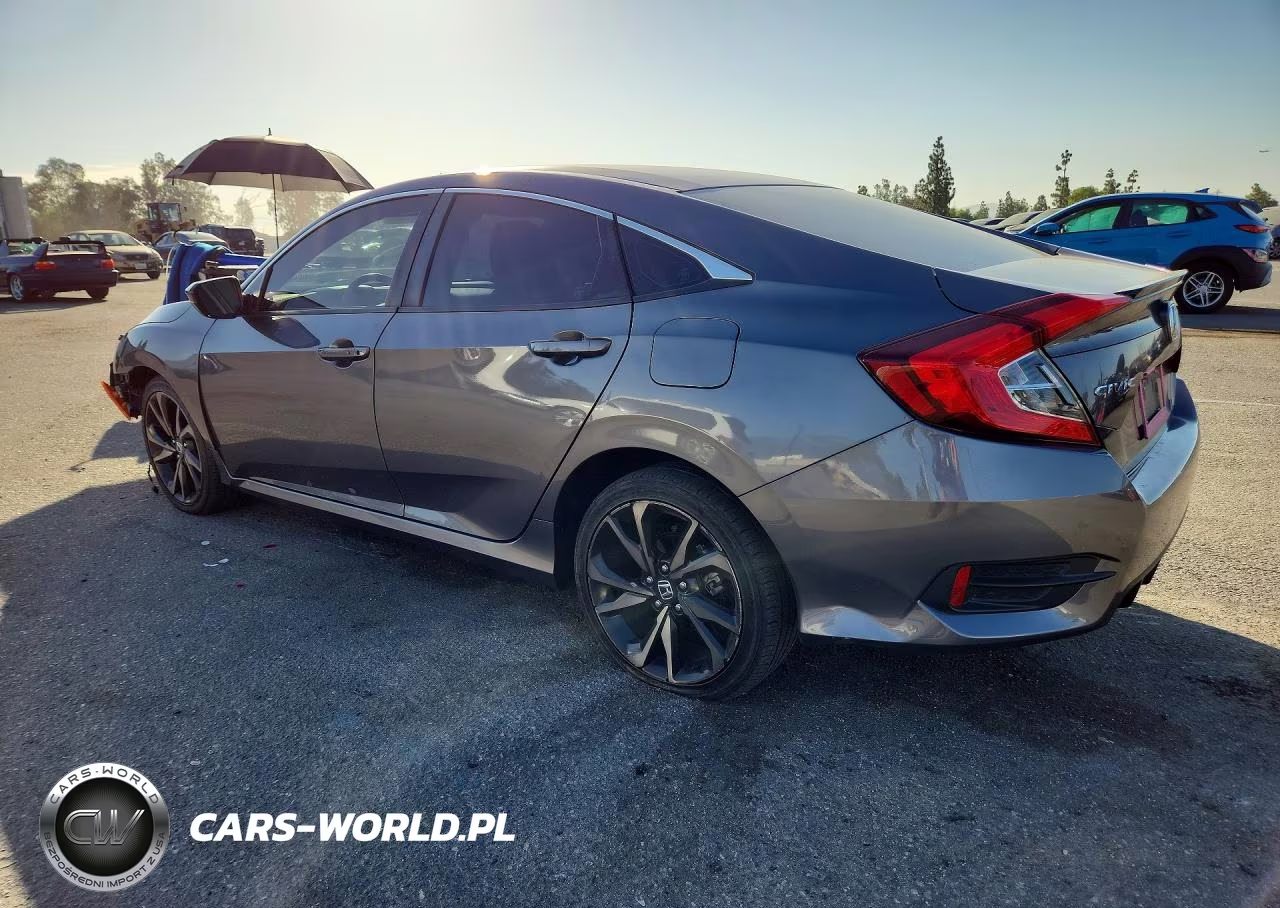 2019 Honda Civic Sport VIN:2HGFC2F83KH589071 - 2