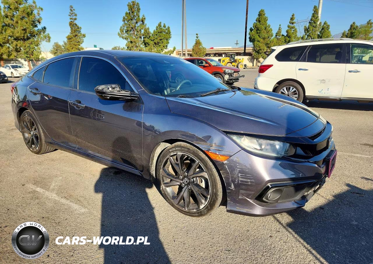 2019 Honda Civic Sport VIN:2HGFC2F83KH589071 - 4