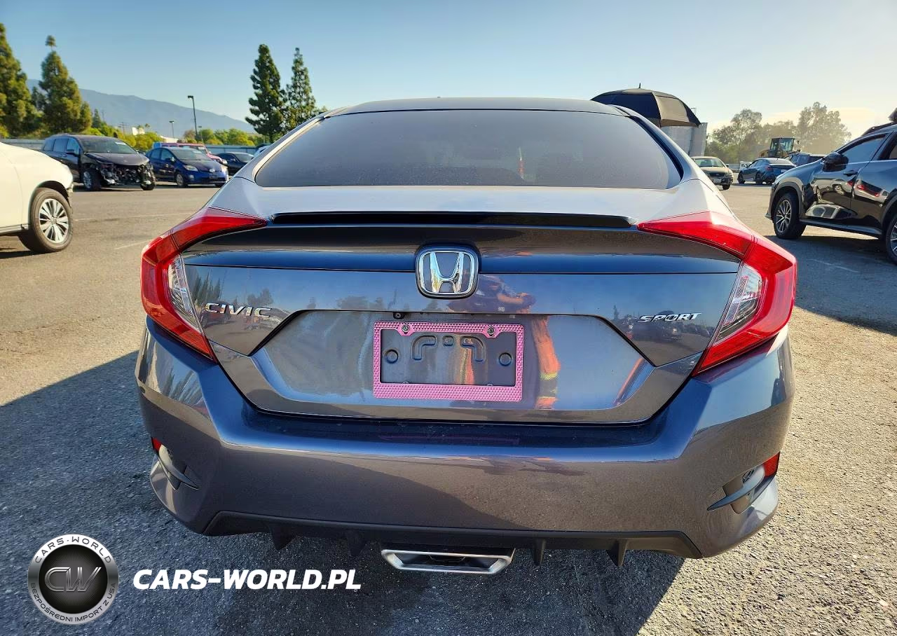 2019 Honda Civic Sport VIN:2HGFC2F83KH589071 - 6
