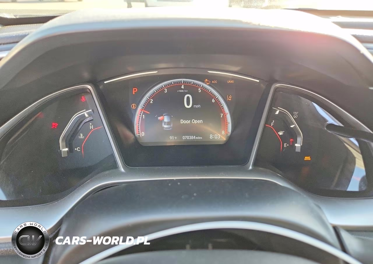2019 Honda Civic Sport VIN:2HGFC2F83KH589071 - 9