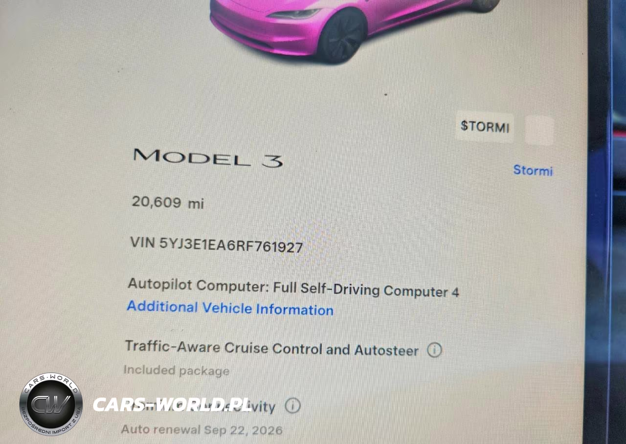2024 Tesla Model 3 VIN:5YJ3E1EA6RF761927 - 9