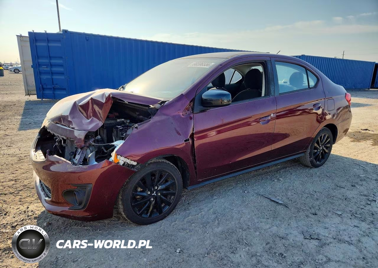 2020 Mitsubishi Mirage G4 Se VIN:ML32F4FJ8LHF01261 - 1