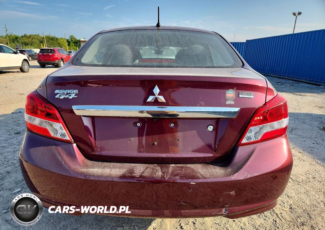 2020 Mitsubishi Mirage G4 Se VIN:ML32F4FJ8LHF01261 - 6