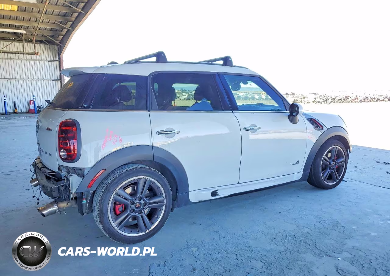 2014 Mini Cooper Countryman Jcw VIN:WMWXD1C52EWS34657 - 3