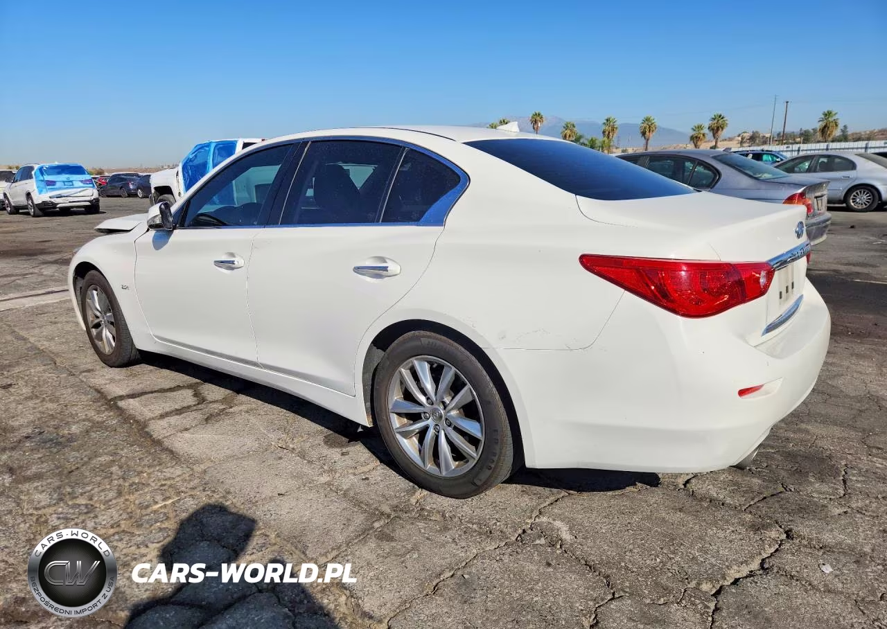 2017 Infiniti Q50 2.0T VIN:JN1CV7AP0HM642163 - 2
