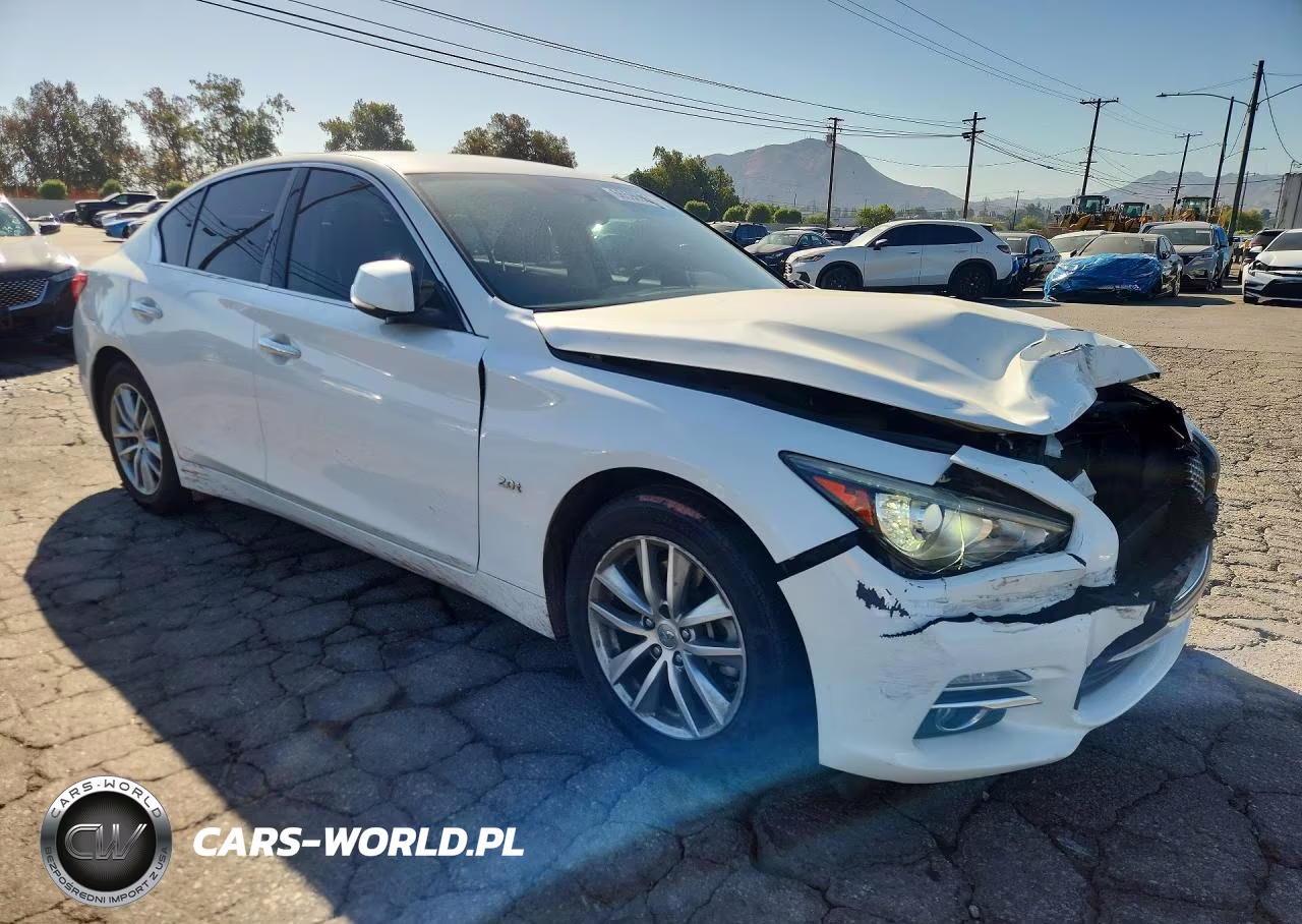 2017 Infiniti Q50 2.0T VIN:JN1CV7AP0HM642163 - 4