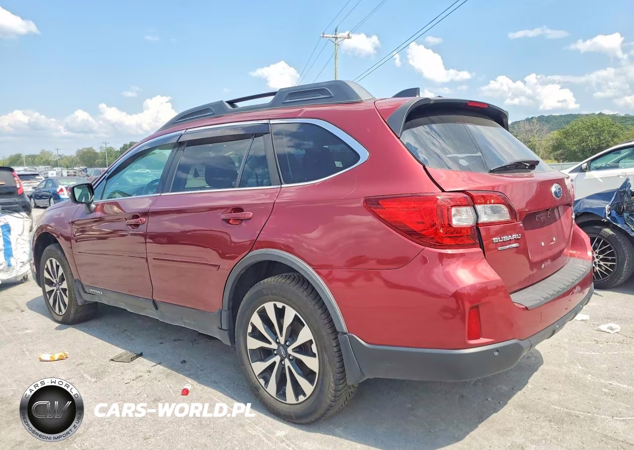 2017 Subaru Outback 2.5I Limited VIN:4S4BSANC1H3331848 - 2