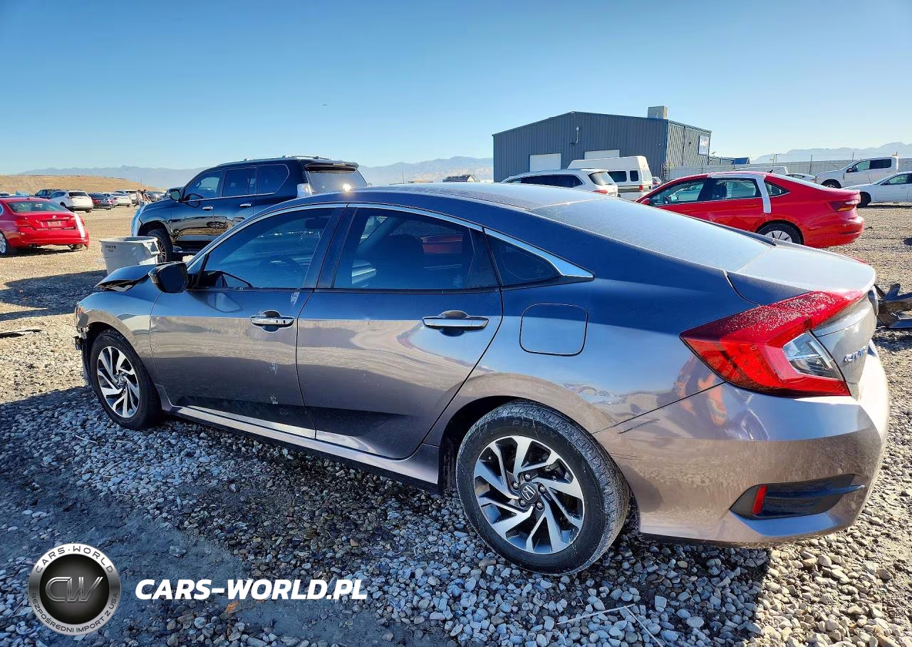 2016 Honda Civic Ex VIN:19XFC2F75GE087350 - 2