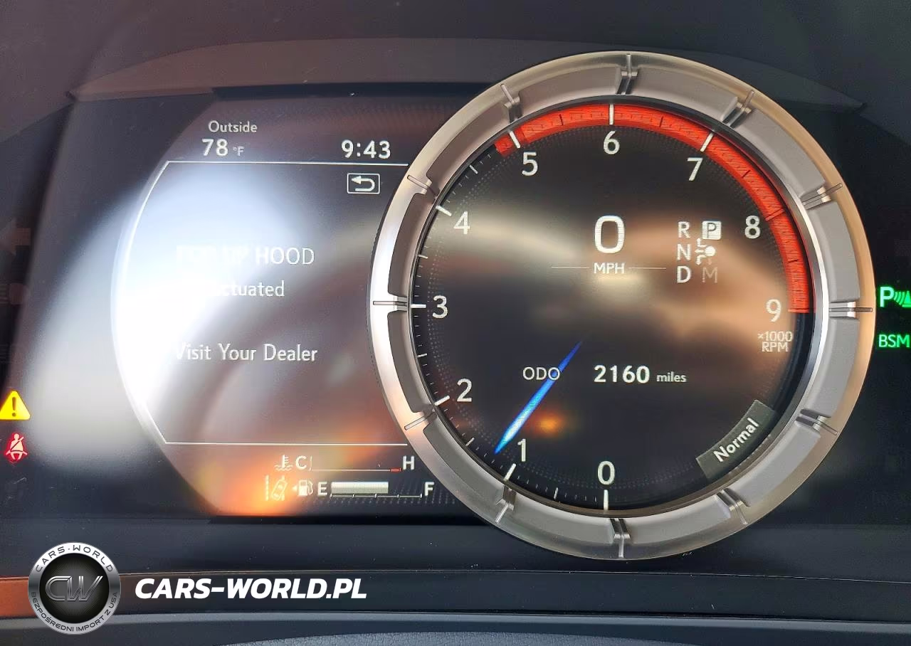 2018 Lexus Lc 500 VIN:JTHHP5AY1JA005783 - 9