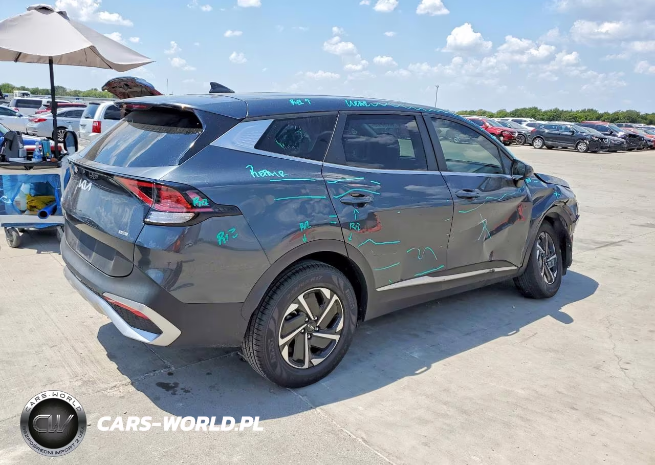 2023 Kia Sportage Lx VIN:KNDPUCAG5P7077173 - 3