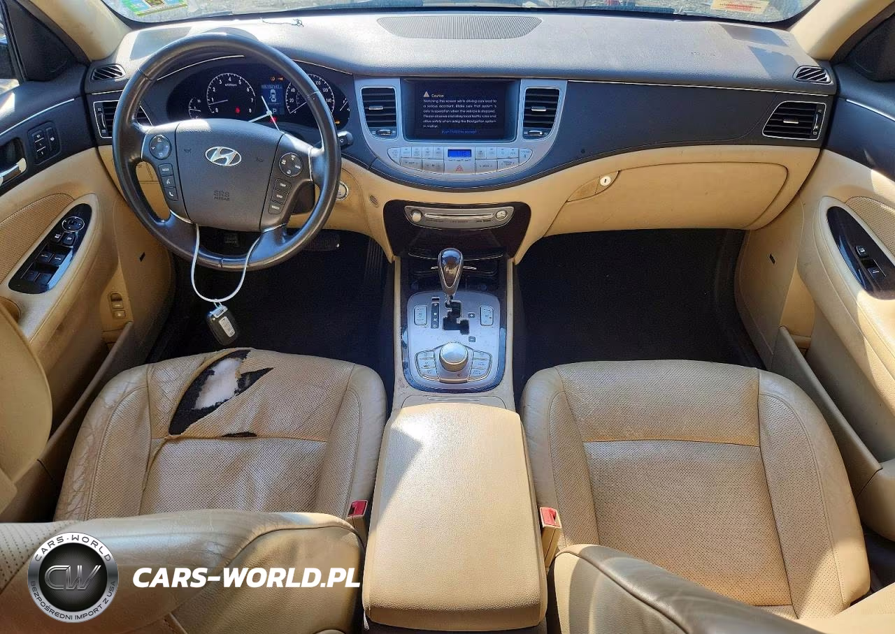 2009 Hyundai Genesis 3.8L VIN:KMHGC46E59U039197 - 8