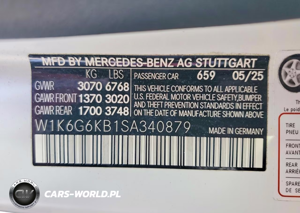 2025 Mercedes-Benz S S580E 4Matic VIN:W1K6G6KB1SA340879 - 12