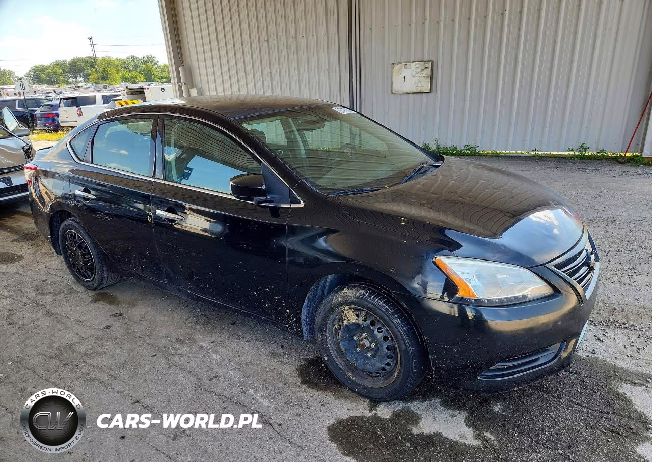 2014 Nissan Sentra Sv VIN:3N1AB7AP7EY300590 - 4