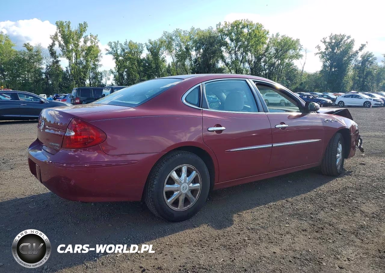 2005 Buick Lacrosse Cxl VIN:2G4WD532X51192883 - 3