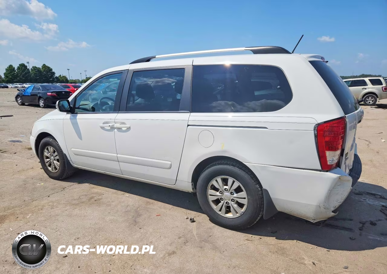 2012 Kia Sedona Lx VIN:KNDMG4C73C6443340 - 2