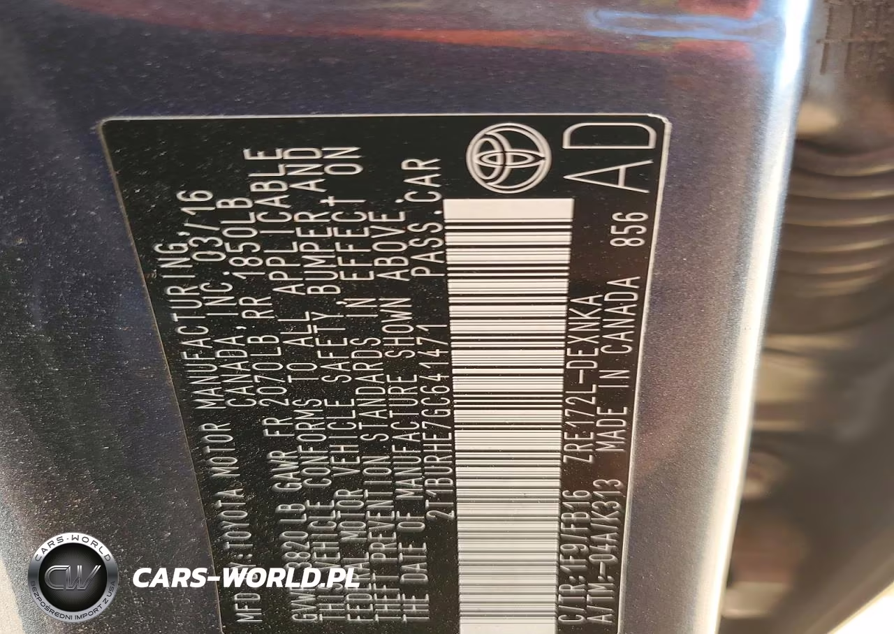 2016 Toyota Corolla Le VIN:2T1BURHE7GC641471 - 13
