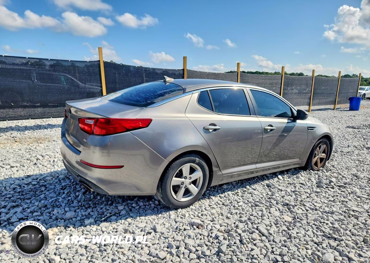 2014 Kia Optima Lx VIN:5XXGM4A78EG262070 - 3