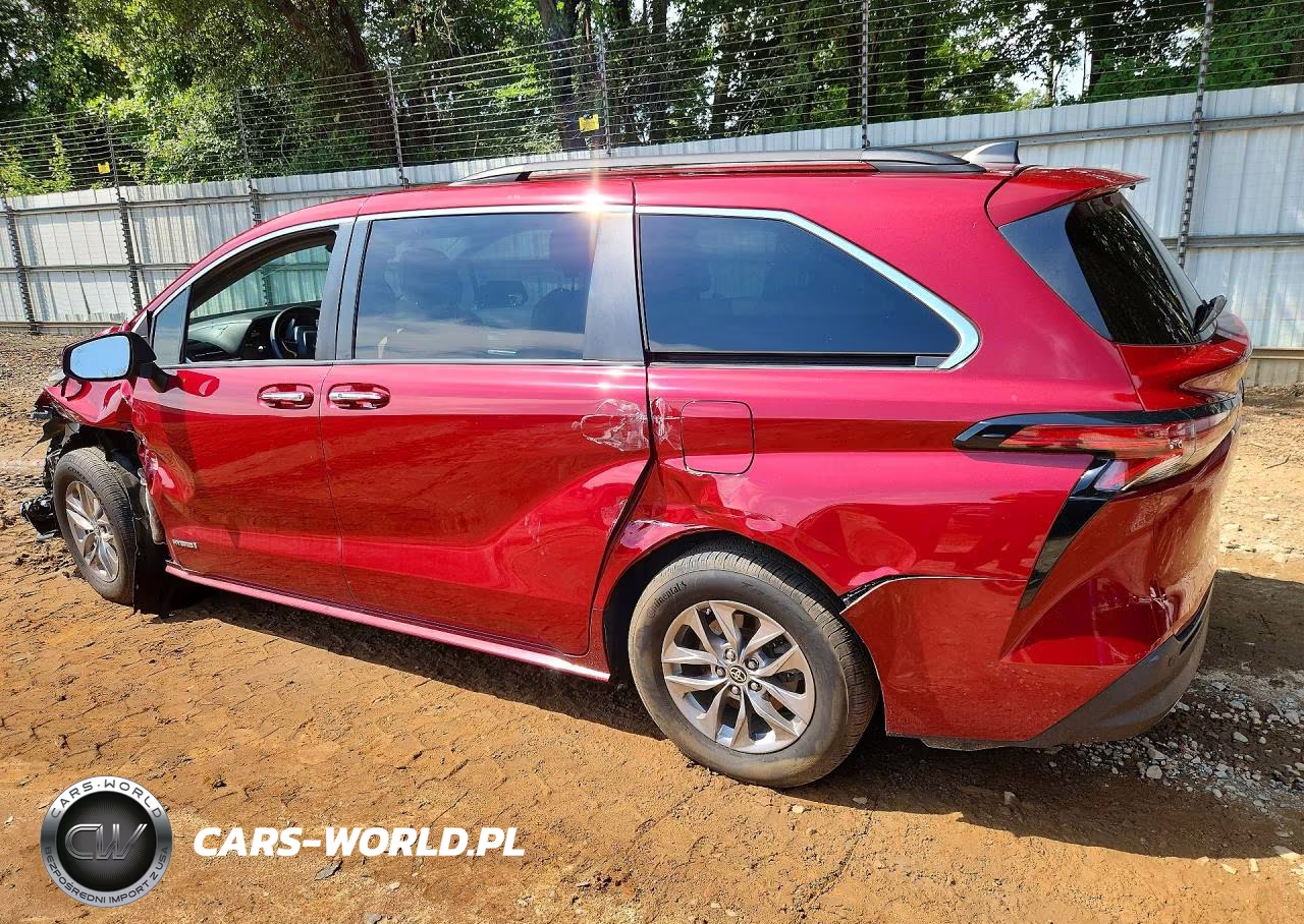 2021 Toyota Sienna Xle VIN:5TDYRKEC5MS005205 - 2