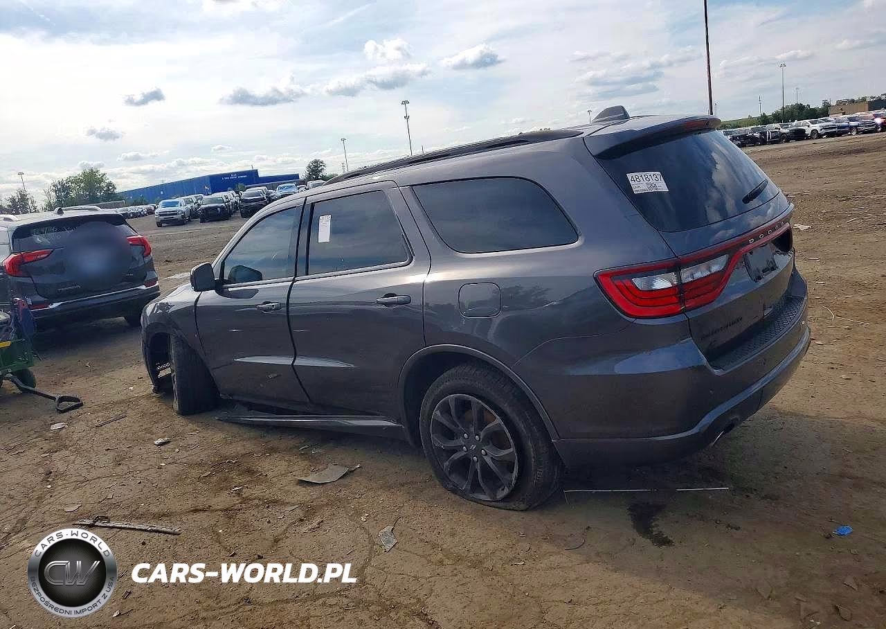 2019 Dodge Durango Gt VIN:1C4RDJDG0KC848129 - 2