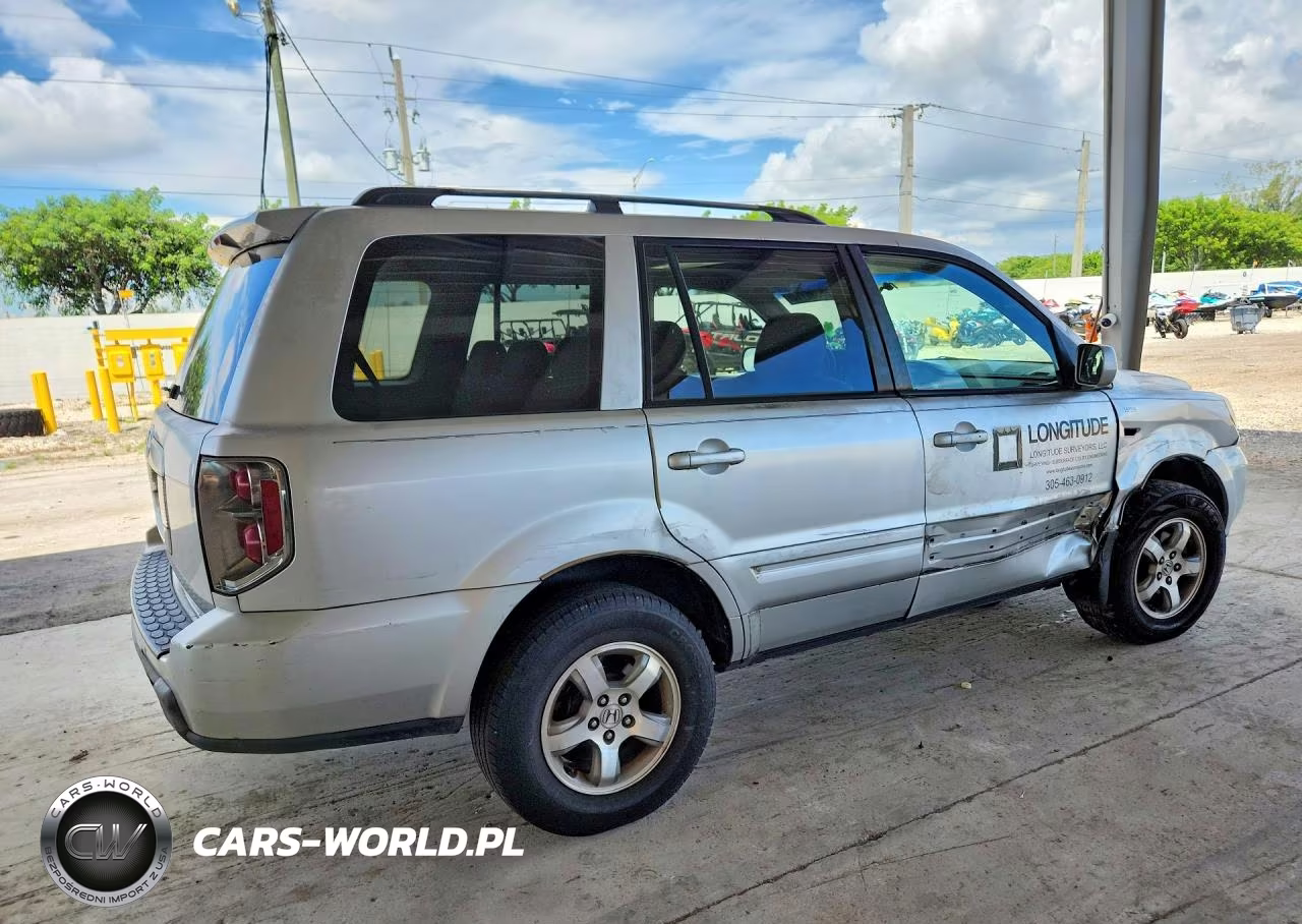 2008 Honda Pilot Se VIN:5FNYF28388B011210 - 3