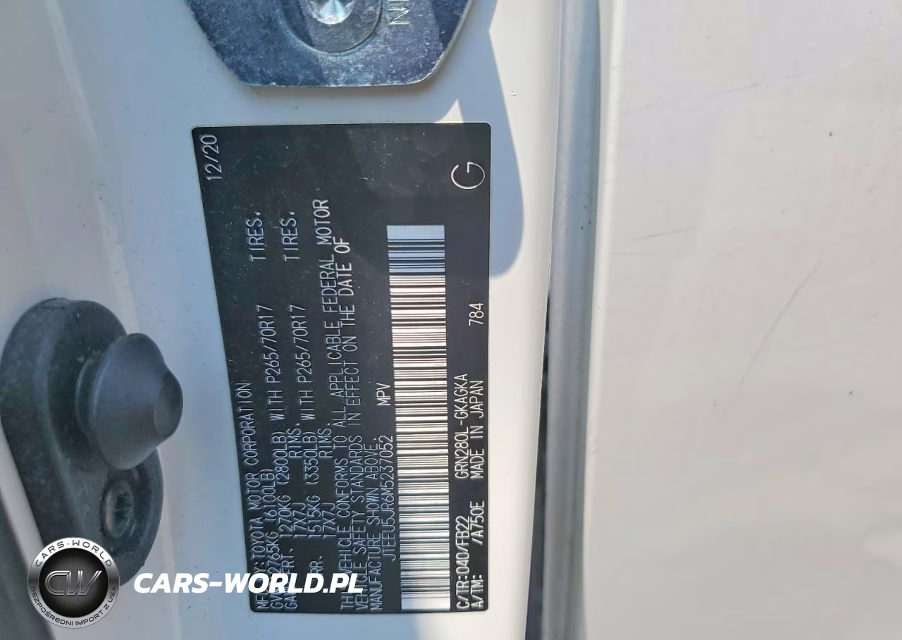 2021 Toyota 4Runner Sr5 VIN:JTEEU5JR6M5237052 - 13