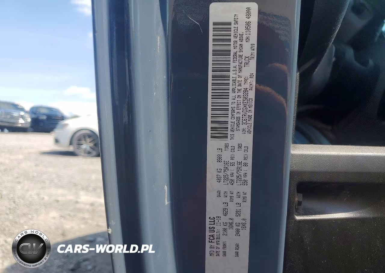 2019 Ram Promaster 2500 2500 High VIN:3C6TRVDGXKE503284 - 13