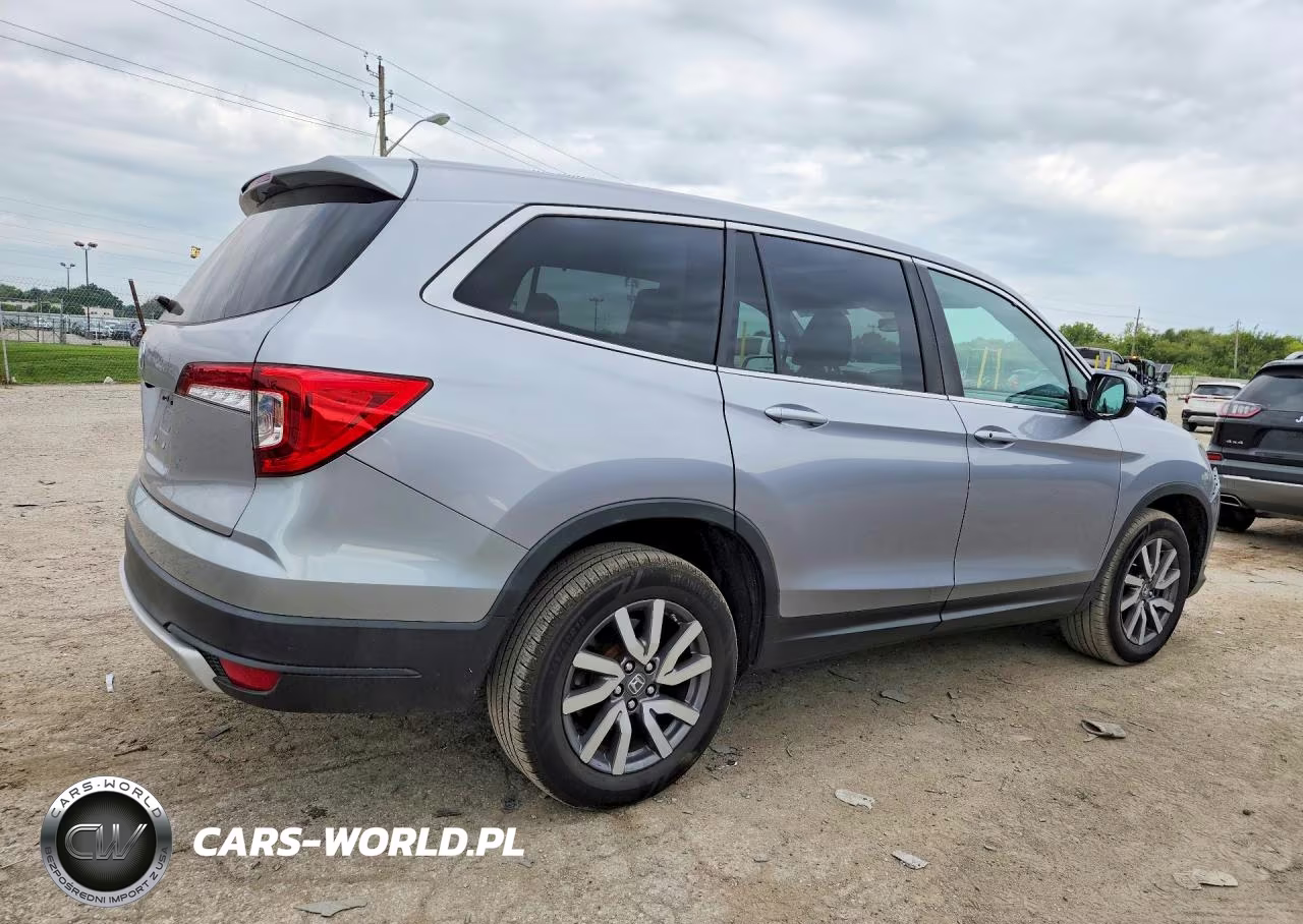 2020 Honda Pilot Exl VIN:5FNYF5H53LB028038 - 3