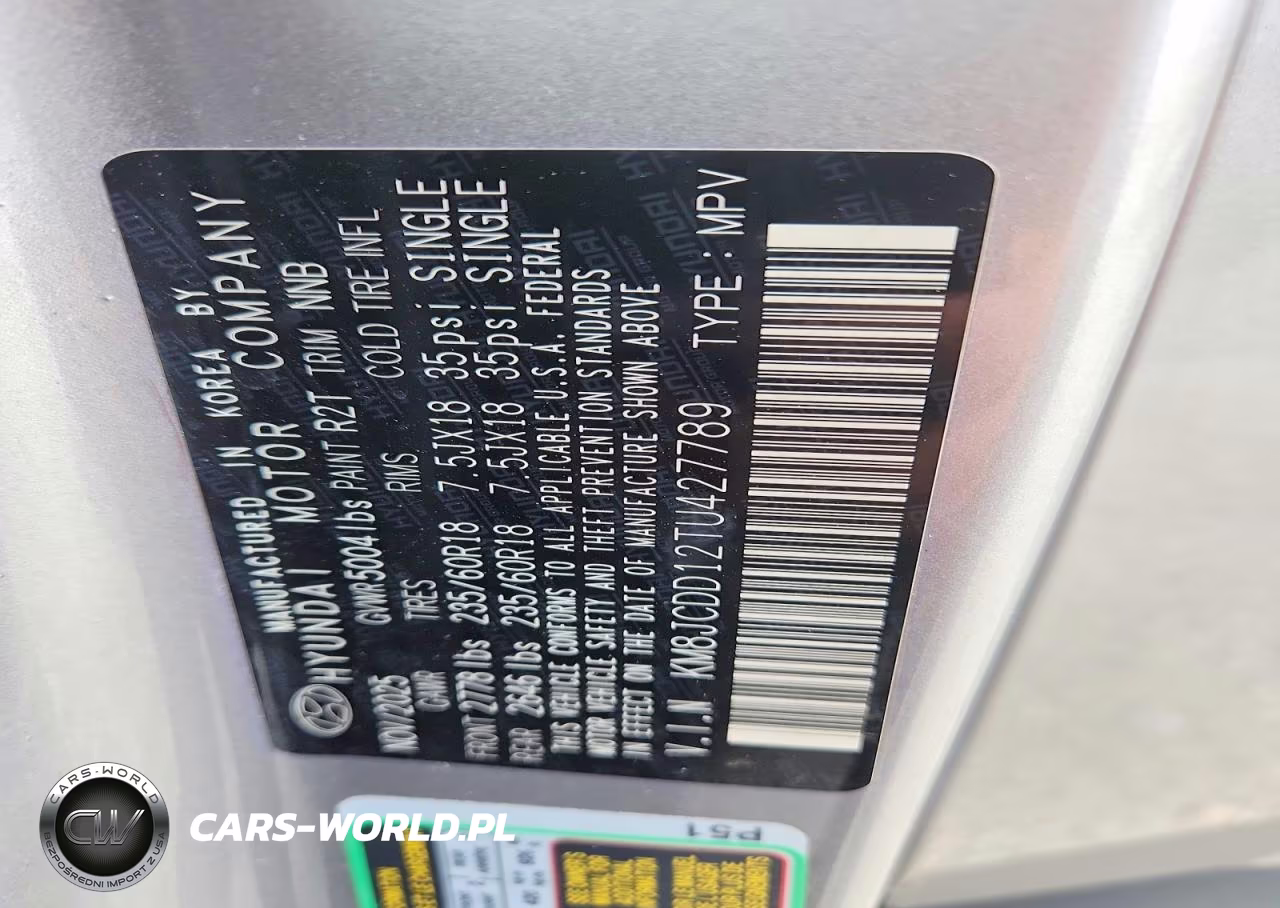 2026 Hyundai Tucson Sel Convenience VIN:KM8JCDD12TU427789 - 13