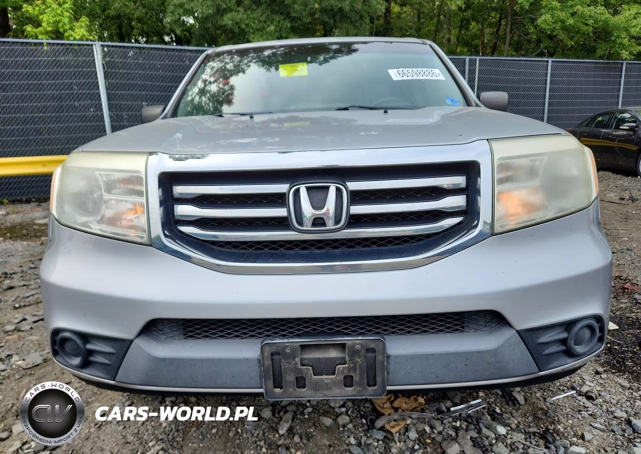 2013 Honda Pilot Lx VIN:5FNYF3H27DB042245 - 5