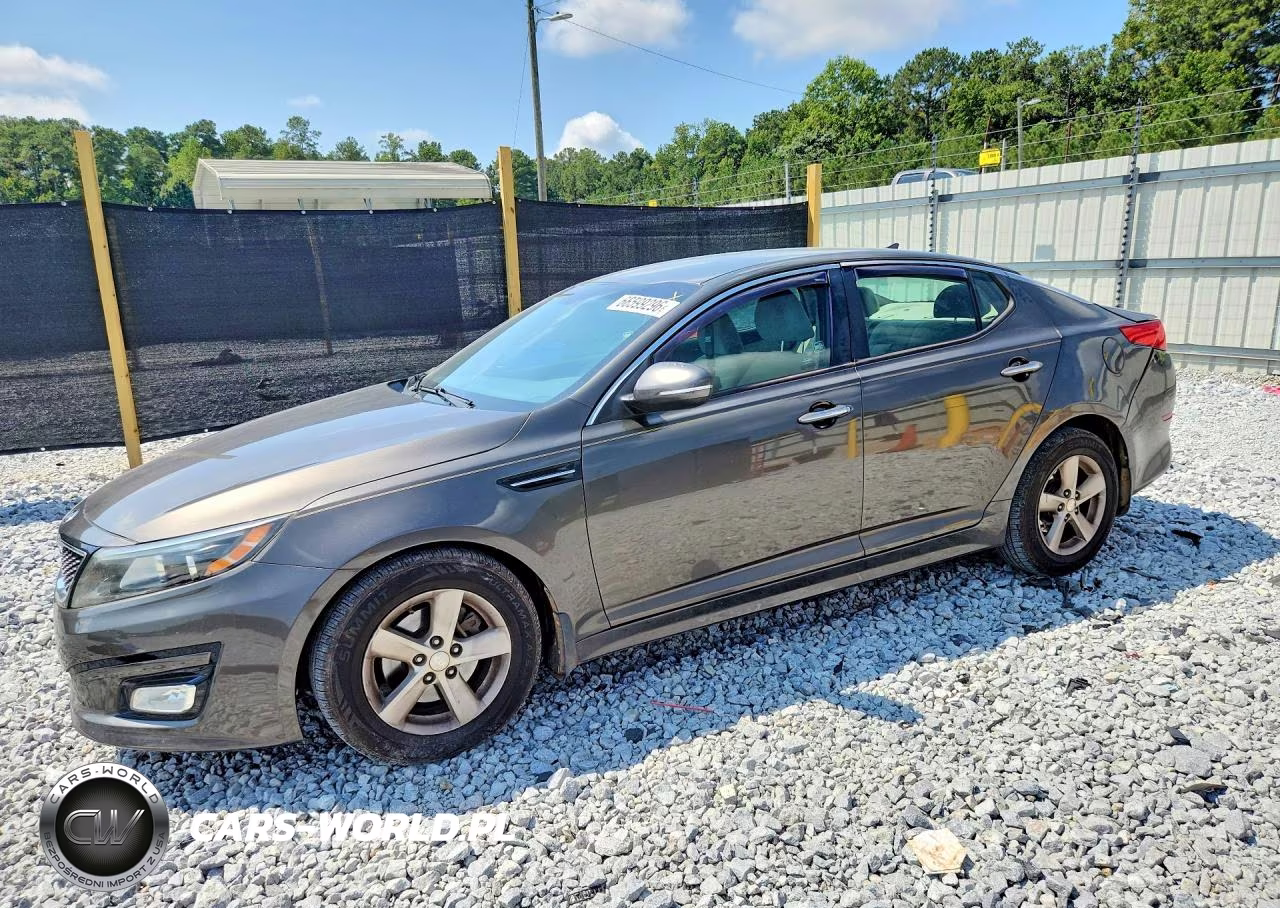2014 Kia Optima Lx VIN:5XXGM4A70EG275721 - 1