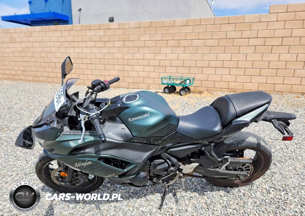 2025 Kawasaki Ex650 P VIN:ML5EXEP18SDAG5454 - 3